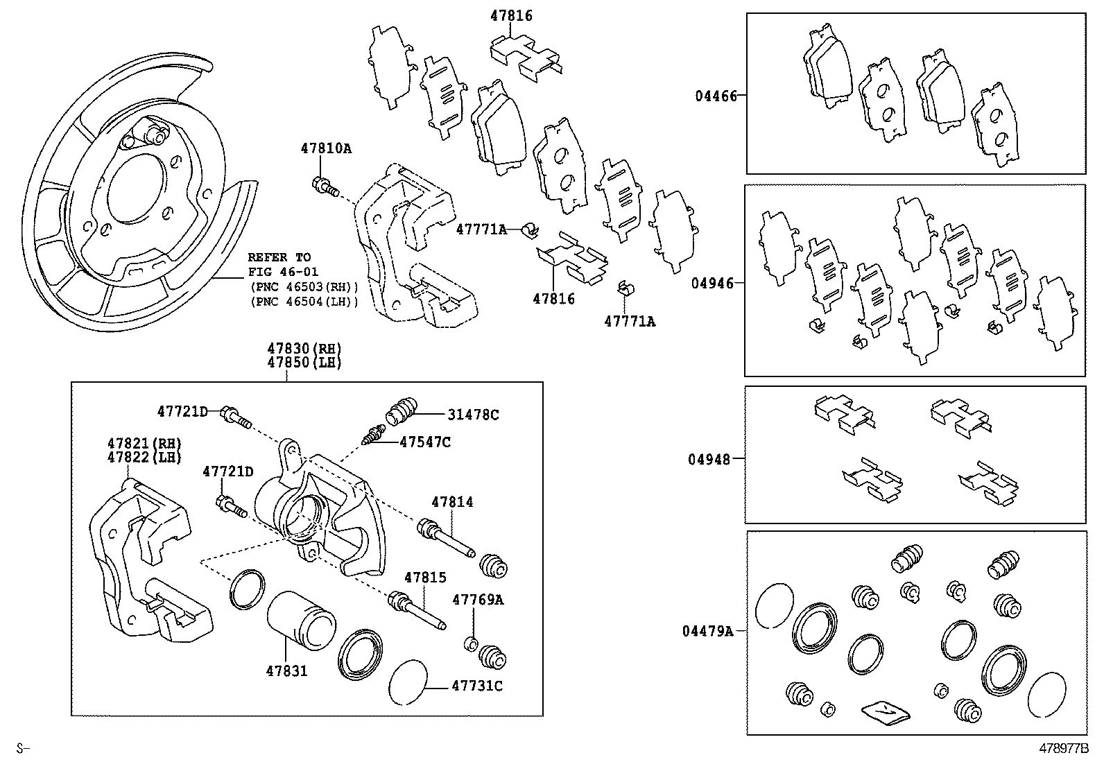  RAV4 CHINA |  REAR DISC BRAKE CALIPER DUST COVER