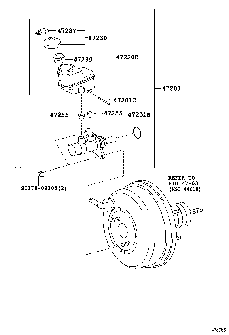  RAV4 CHINA |  BRAKE MASTER CYLINDER
