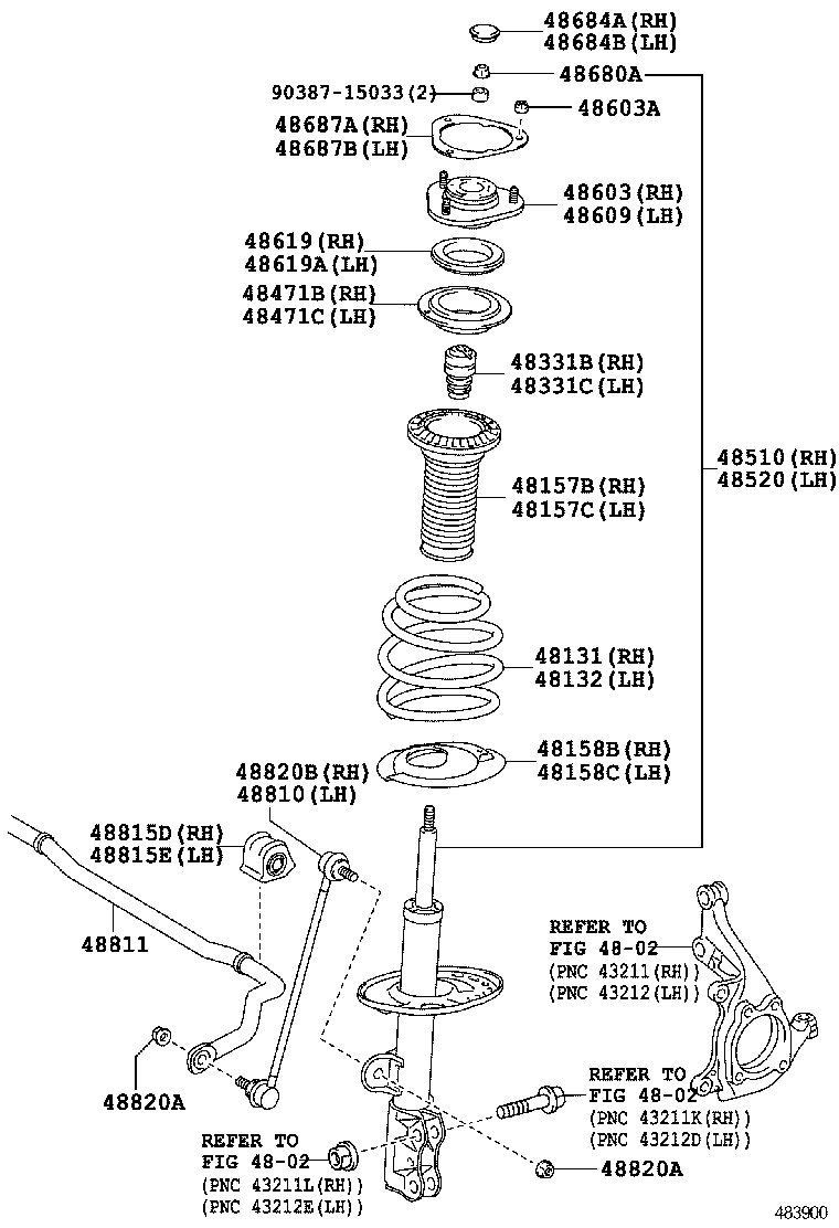  RAV4 CHINA |  FRONT SPRING SHOCK ABSORBER