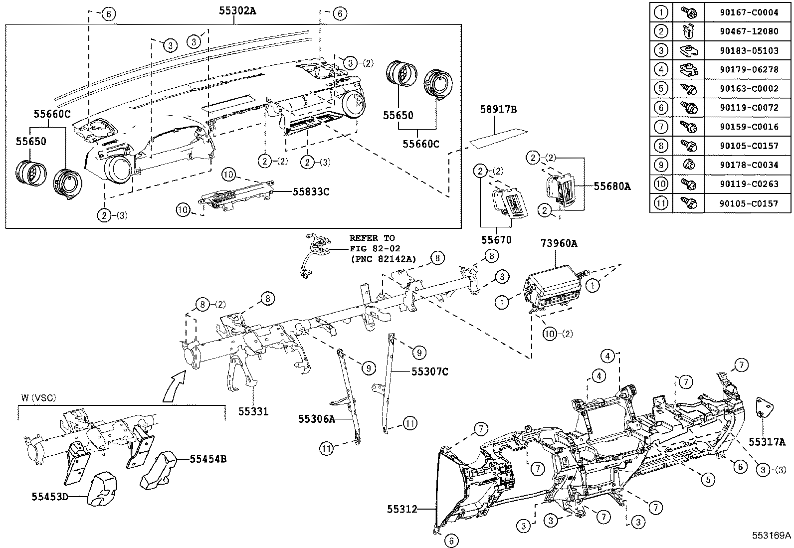  RAV4 CHINA |  INSTRUMENT PANEL GLOVE COMPARTMENT