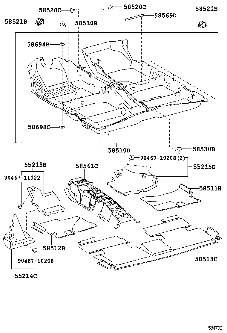  AURIS UKP |  MAT CARPET