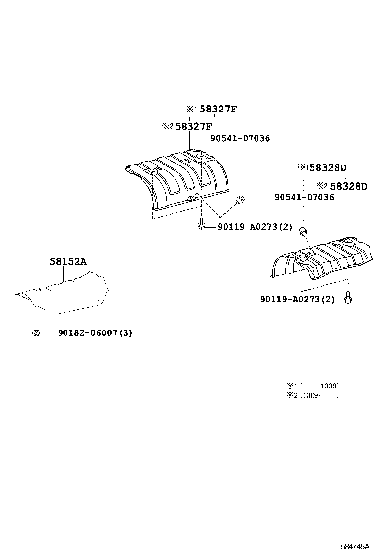  AVALON |  FLOOR INSULATOR