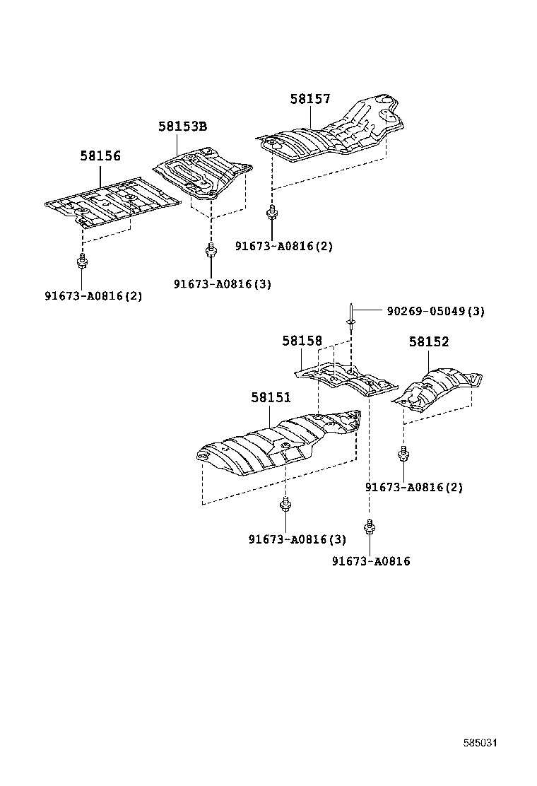  HIACE |  FLOOR INSULATOR