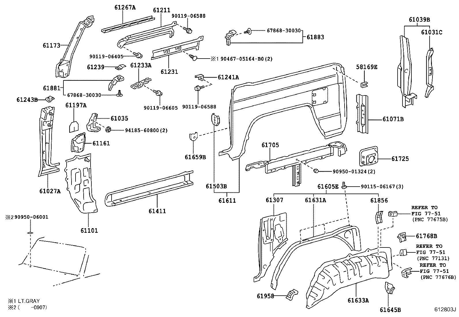  LAND CRUISER 70 |  SIDE MEMBER