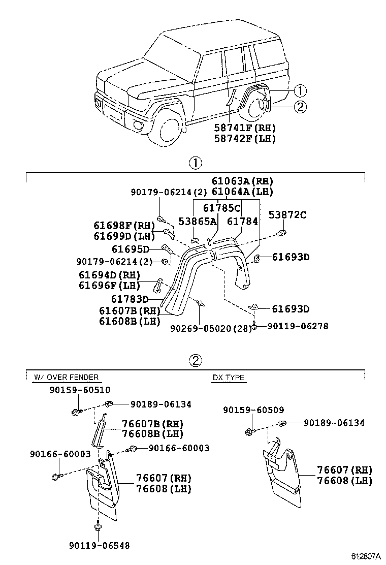  LAND CRUISER 70 |  SIDE MEMBER