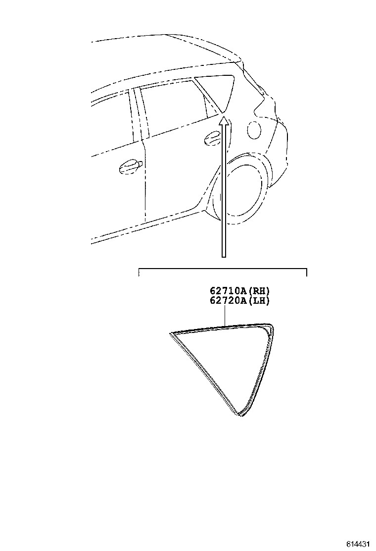  AURIS UKP |  QUARTER WINDOW