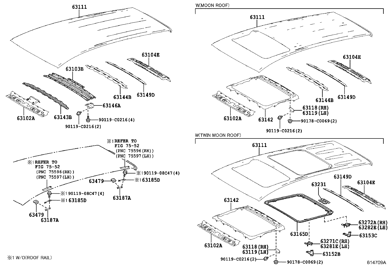  RAV4 CHINA |  ROOF PANEL BACK PANEL