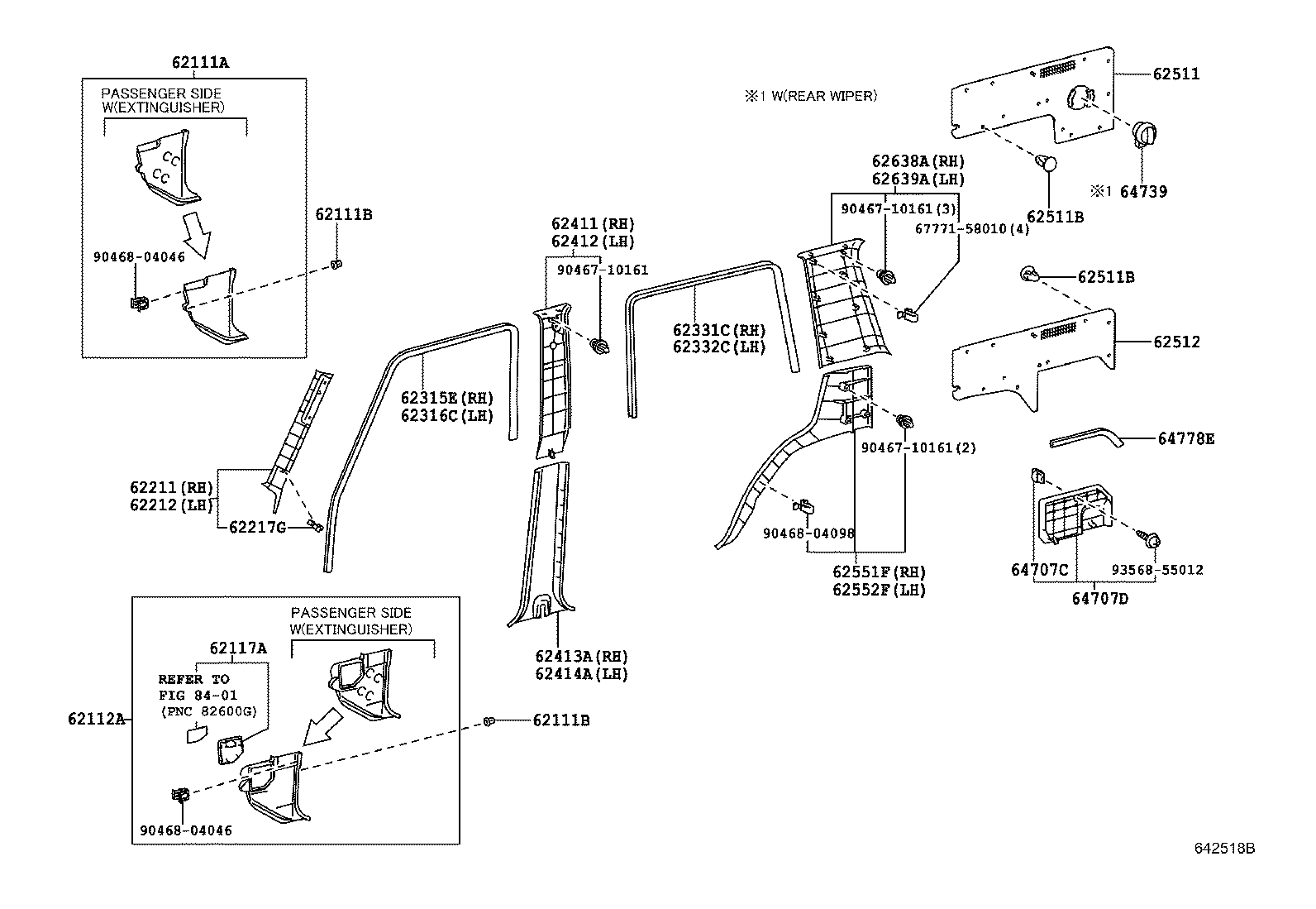  LAND CRUISER 70 |  INSIDE TRIM BOARD