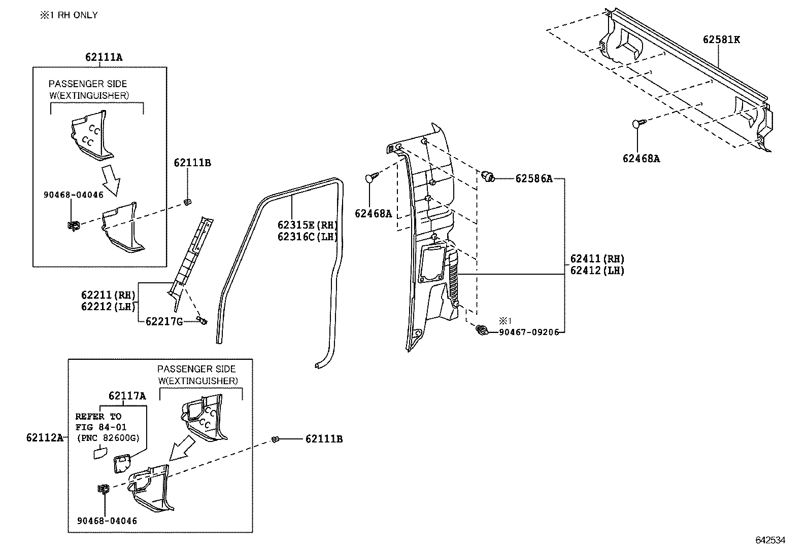  LAND CRUISER 70 |  INSIDE TRIM BOARD