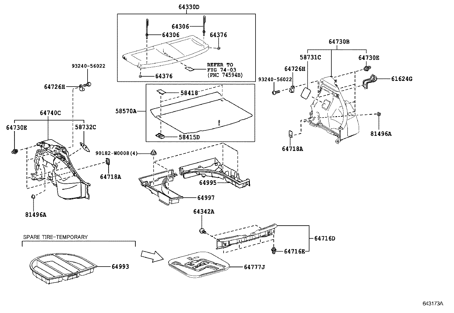  AURIS UKP |  DECK BOARD DECK TRIM COVER