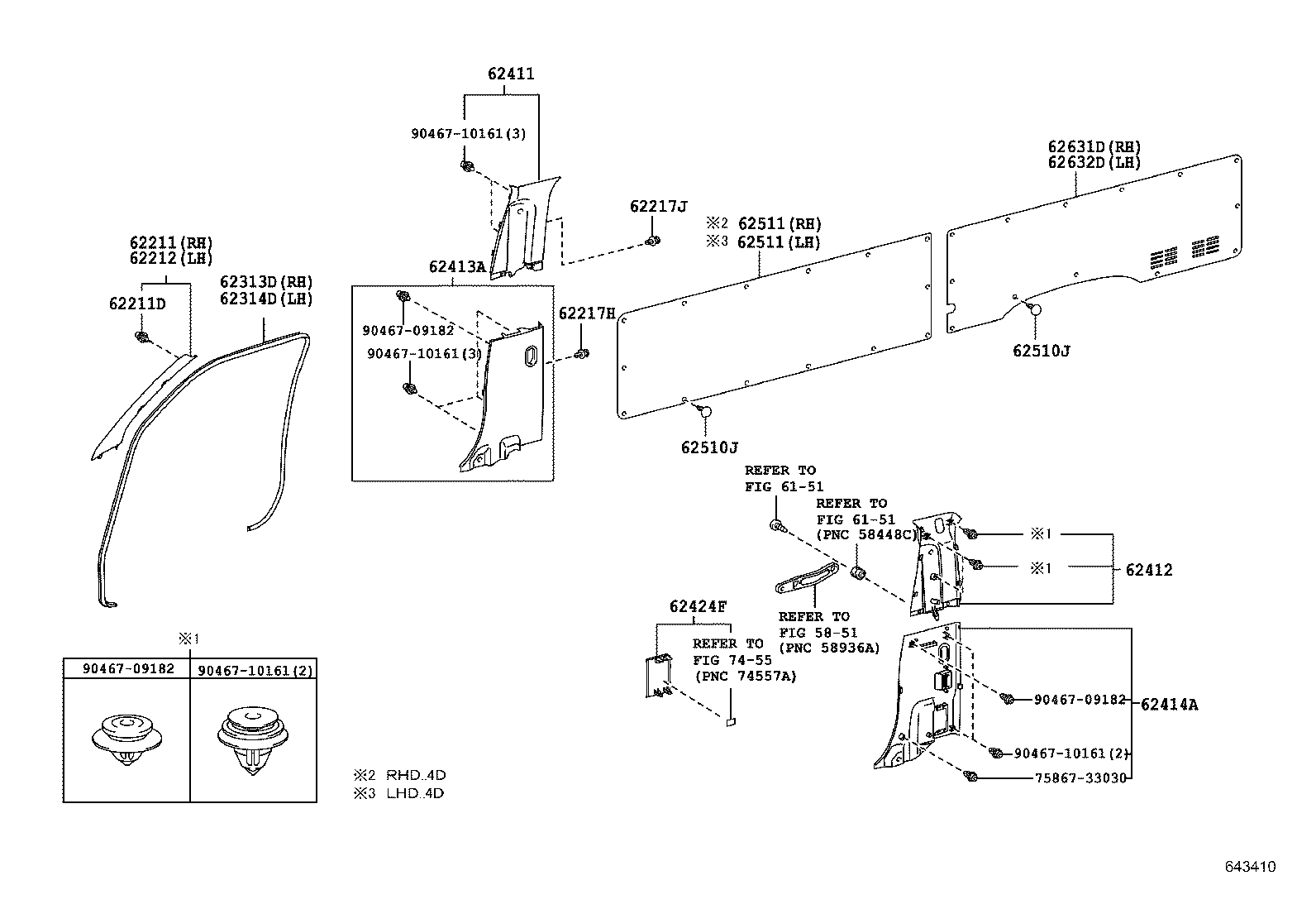  HIACE |  INSIDE TRIM BOARD