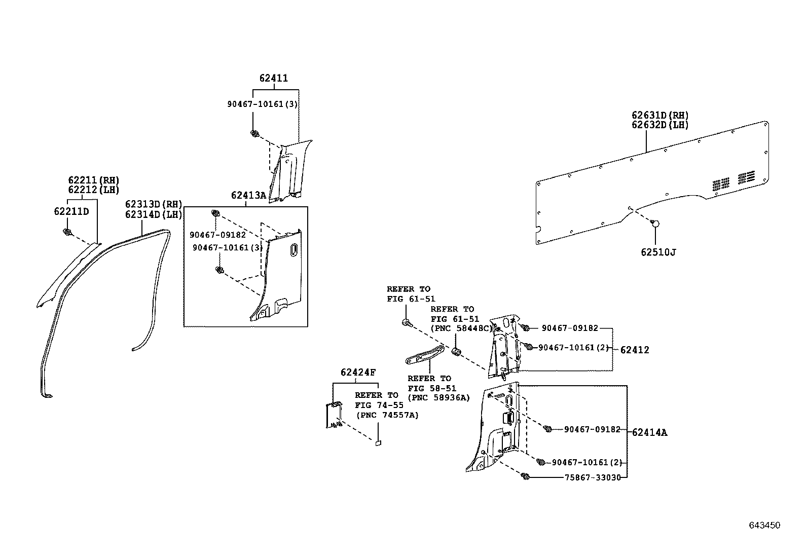  HIACE |  INSIDE TRIM BOARD