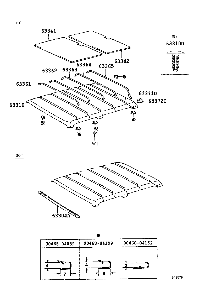  LAND CRUISER 70 |  ROOF HEADLINING SILENCER PAD