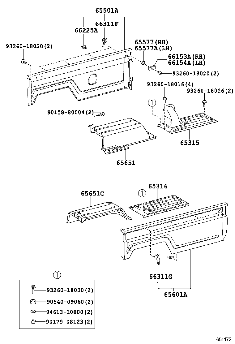  LAND CRUISER 70 |  REAR BODY SIDE PANEL