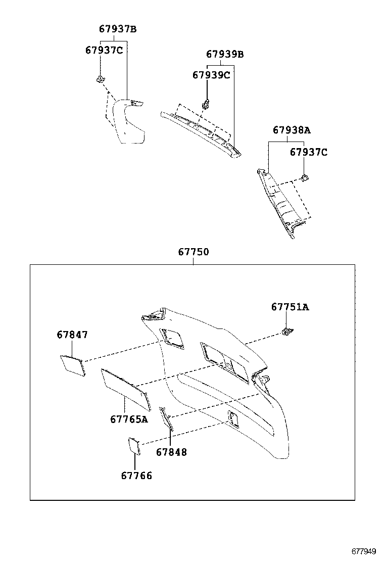  RAV4 CHINA |  BACK DOOR PANEL GLASS