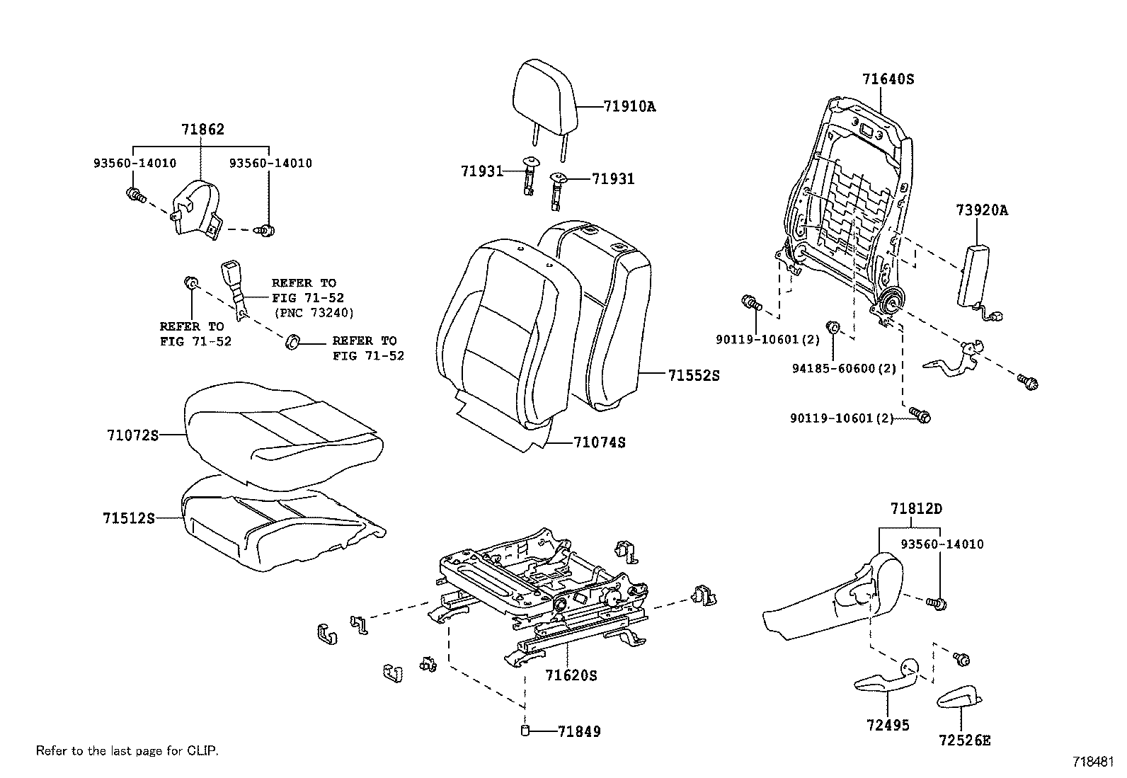  RAV4 CHINA |  SEAT SEAT TRACK