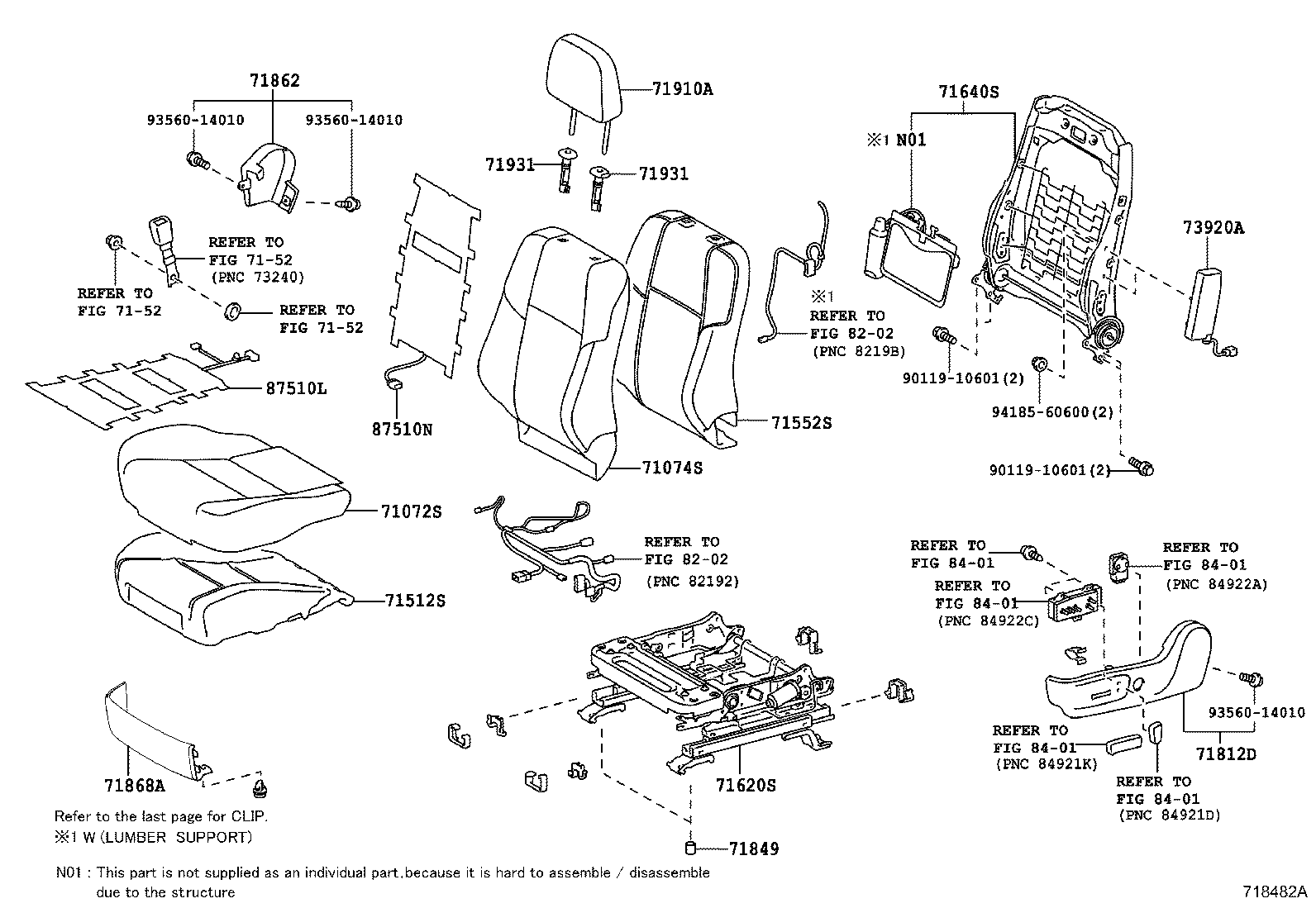  RAV4 CHINA |  SEAT SEAT TRACK