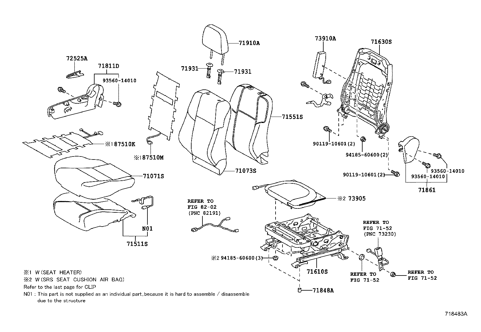  RAV4 CHINA |  SEAT SEAT TRACK