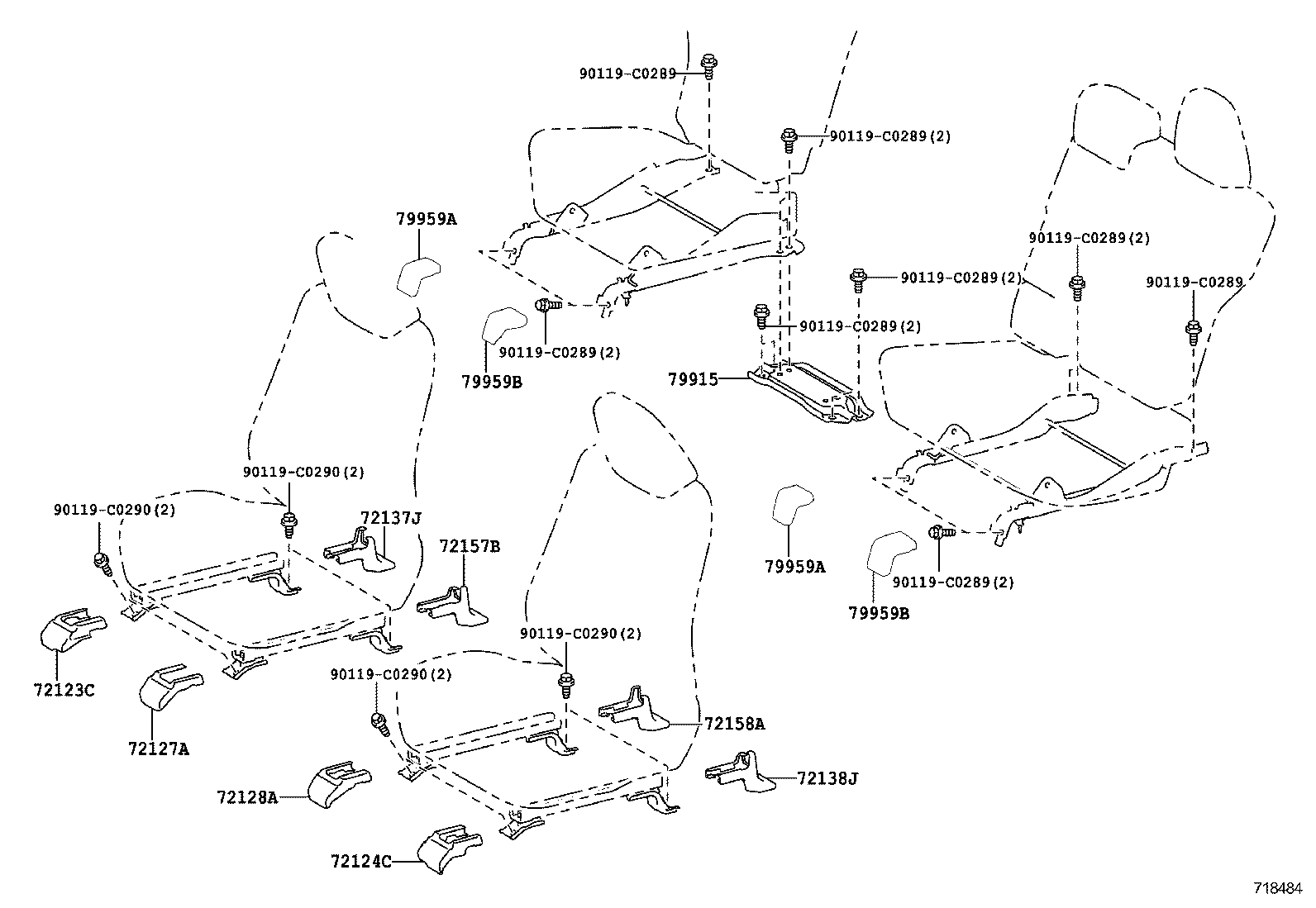  RAV4 CHINA |  SEAT SEAT TRACK