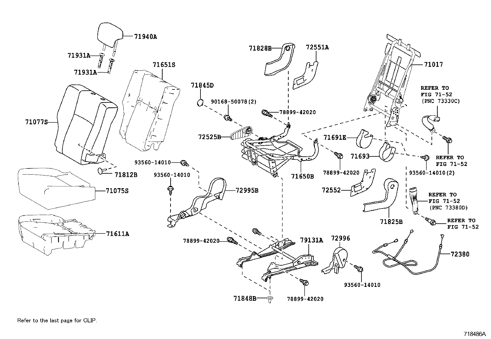  RAV4 CHINA |  SEAT SEAT TRACK