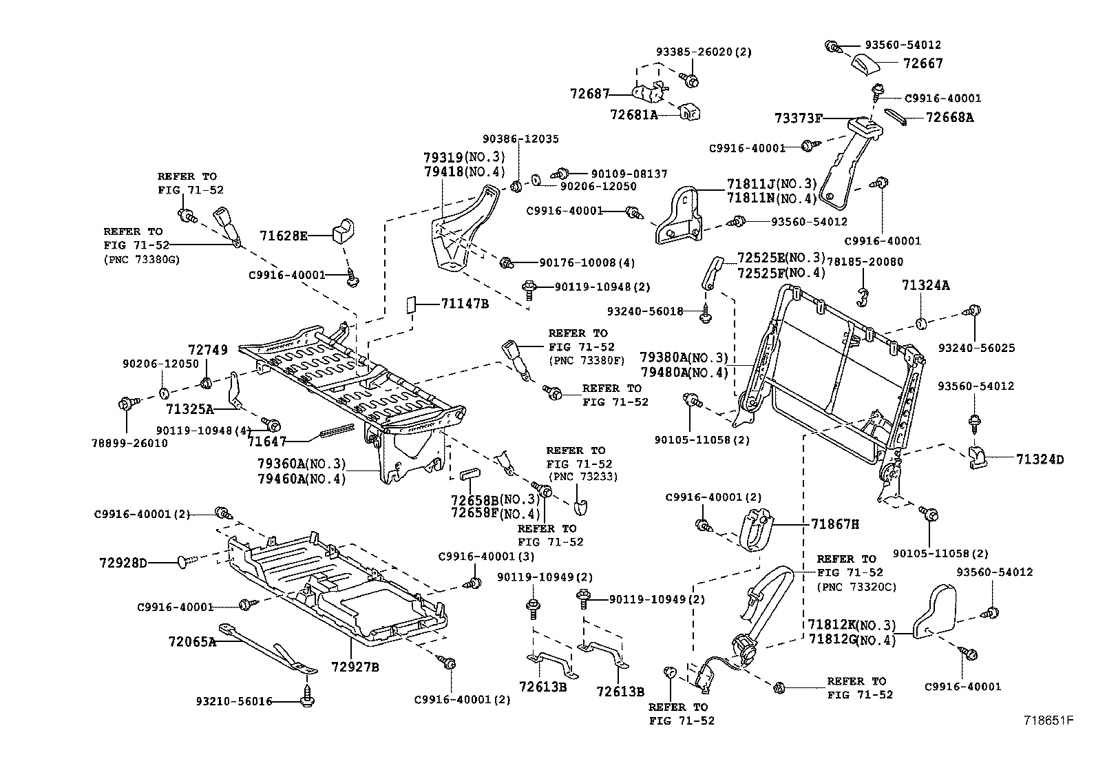  HIACE |  SEAT SEAT TRACK
