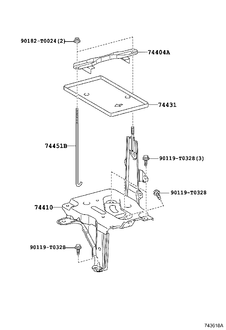  YARIS |  BATTERY CARRIER