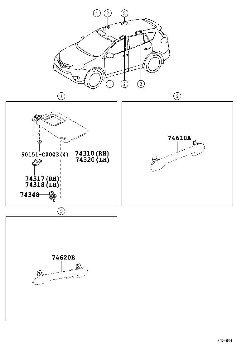  RAV4 CHINA |  ARMREST VISOR