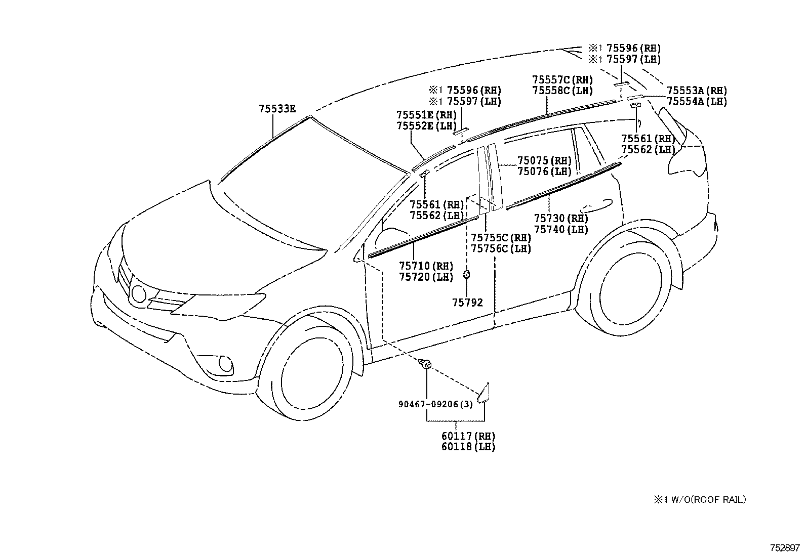  RAV4 CHINA |  MOULDING