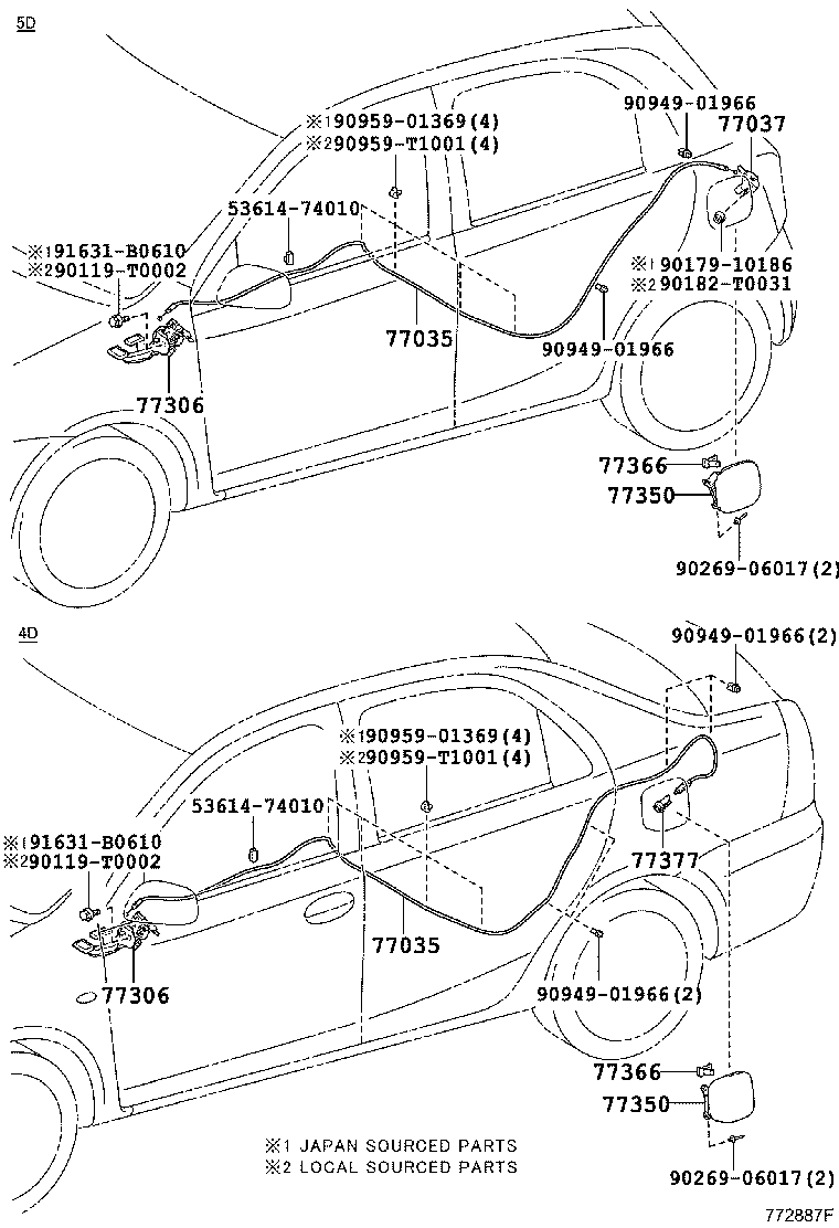  ETIOS LIVA CROSS |  FUEL TANK TUBE