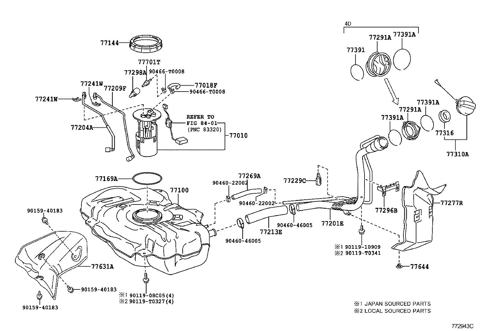  ETIOS LIVA CROSS |  FUEL TANK TUBE