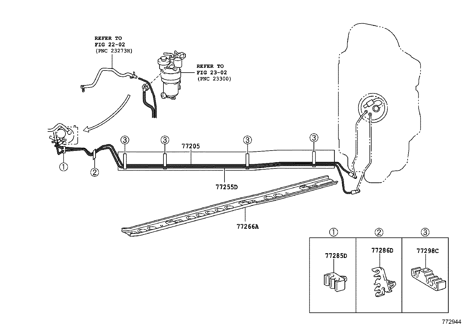  ETIOS LIVA CROSS |  FUEL TANK TUBE