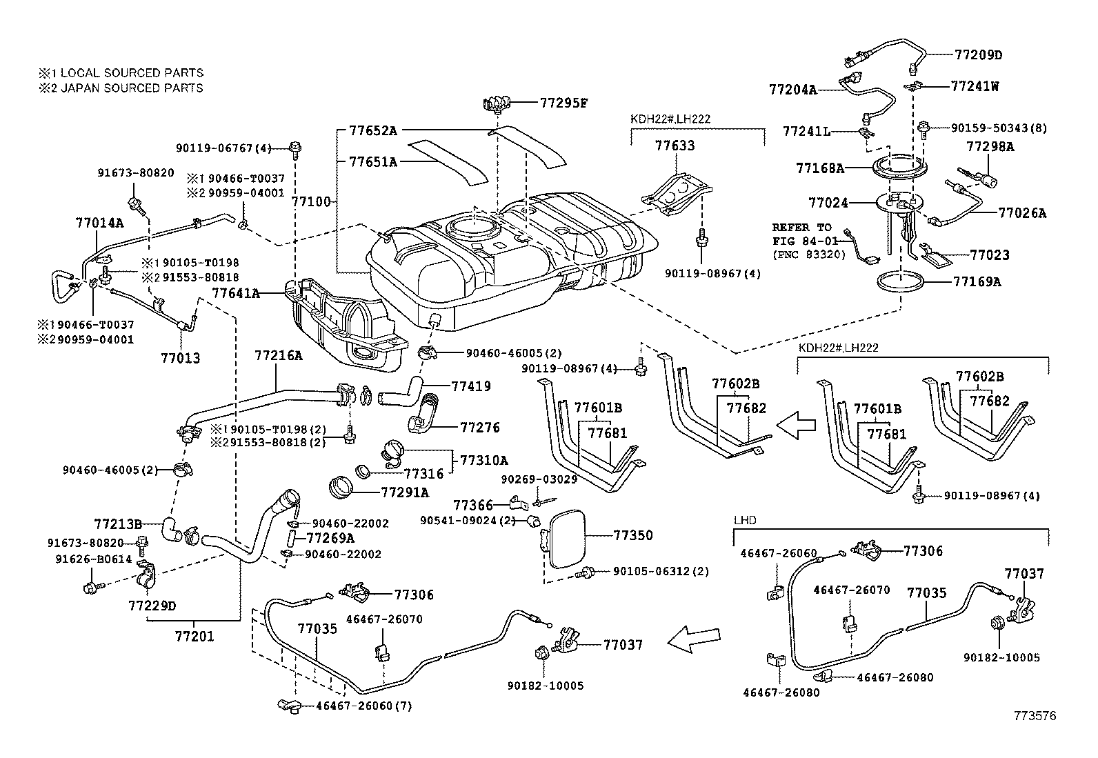  HIACE |  FUEL TANK TUBE