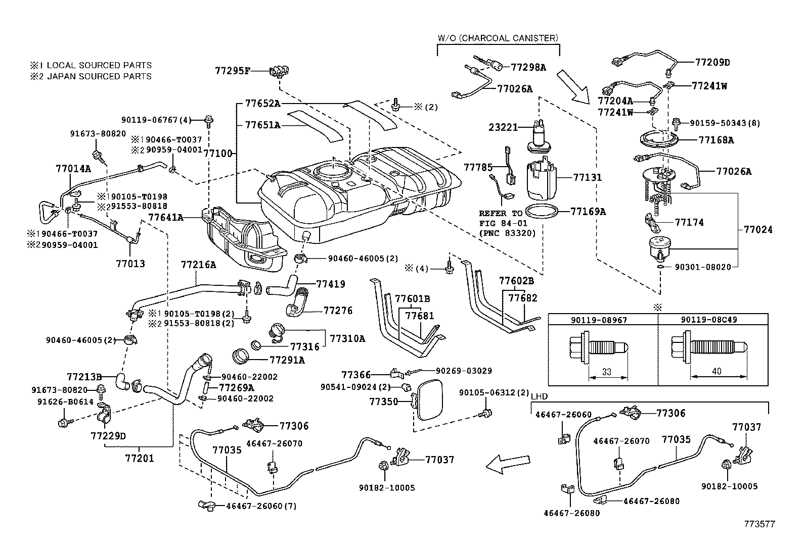  HIACE |  FUEL TANK TUBE