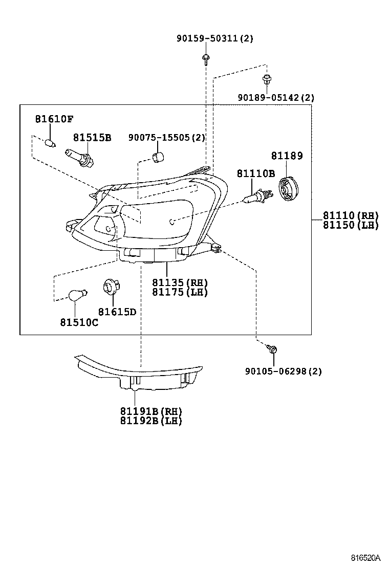  ETIOS |  HEADLAMP