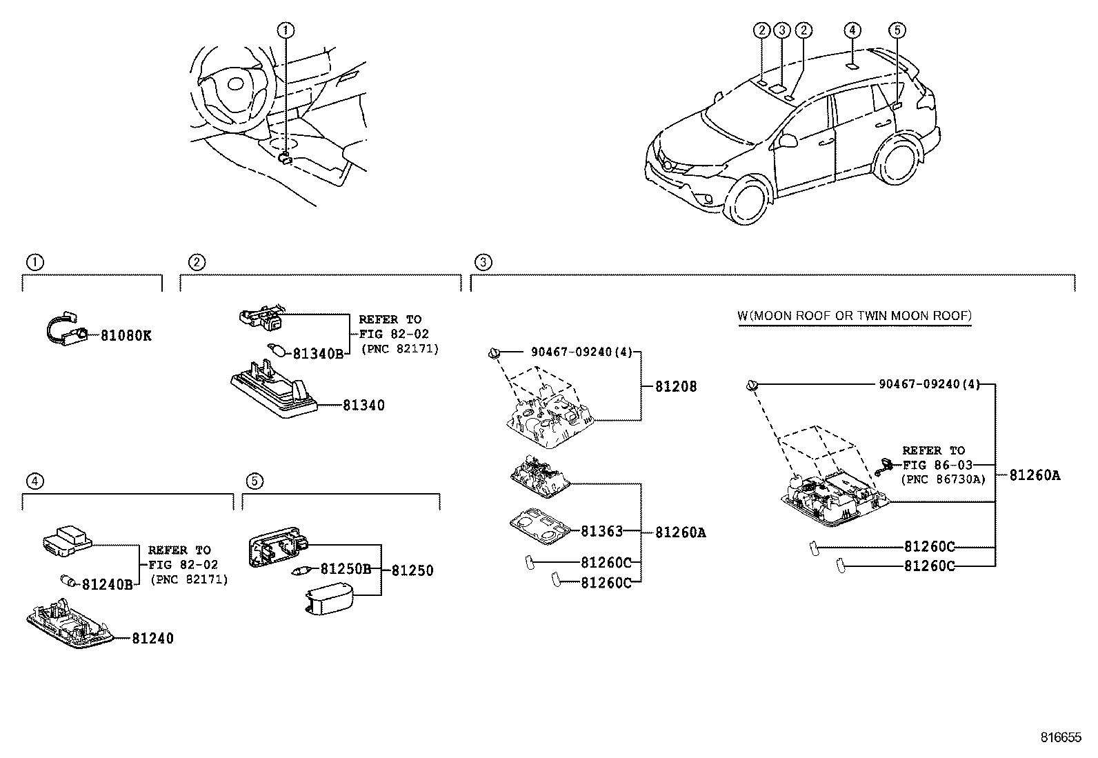  RAV4 CHINA |  INTERIOR LAMP