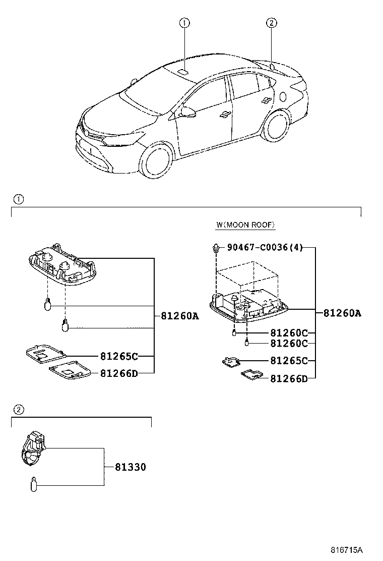  VIOS CHINA |  INTERIOR LAMP