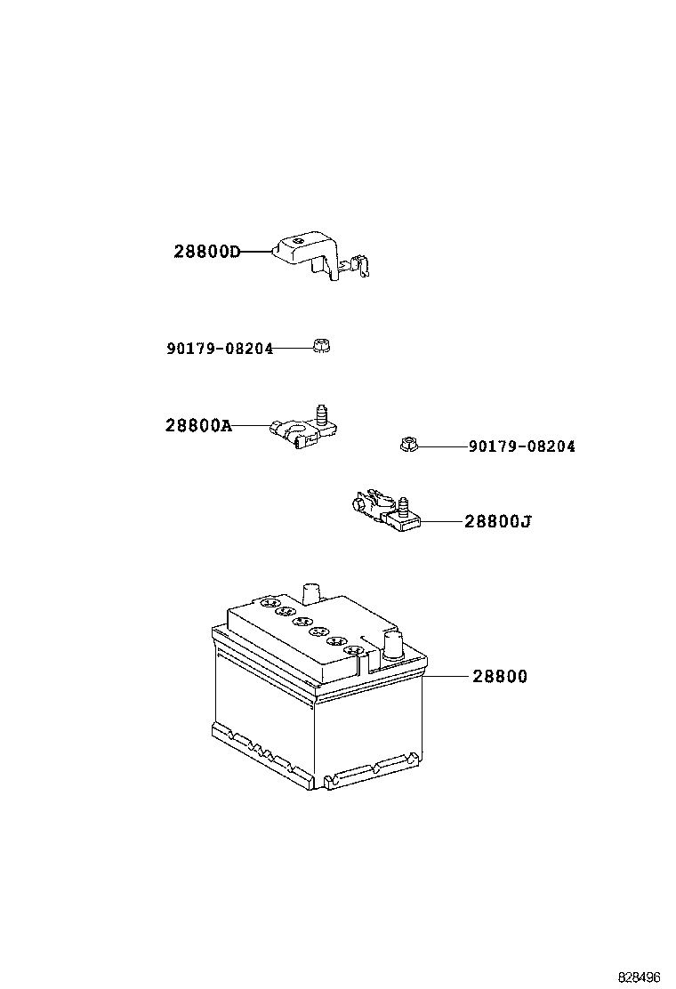  AURIS UKP |  BATTERY BATTERY CABLE