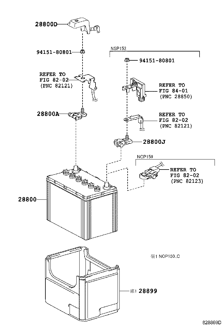  YARIS |  BATTERY BATTERY CABLE