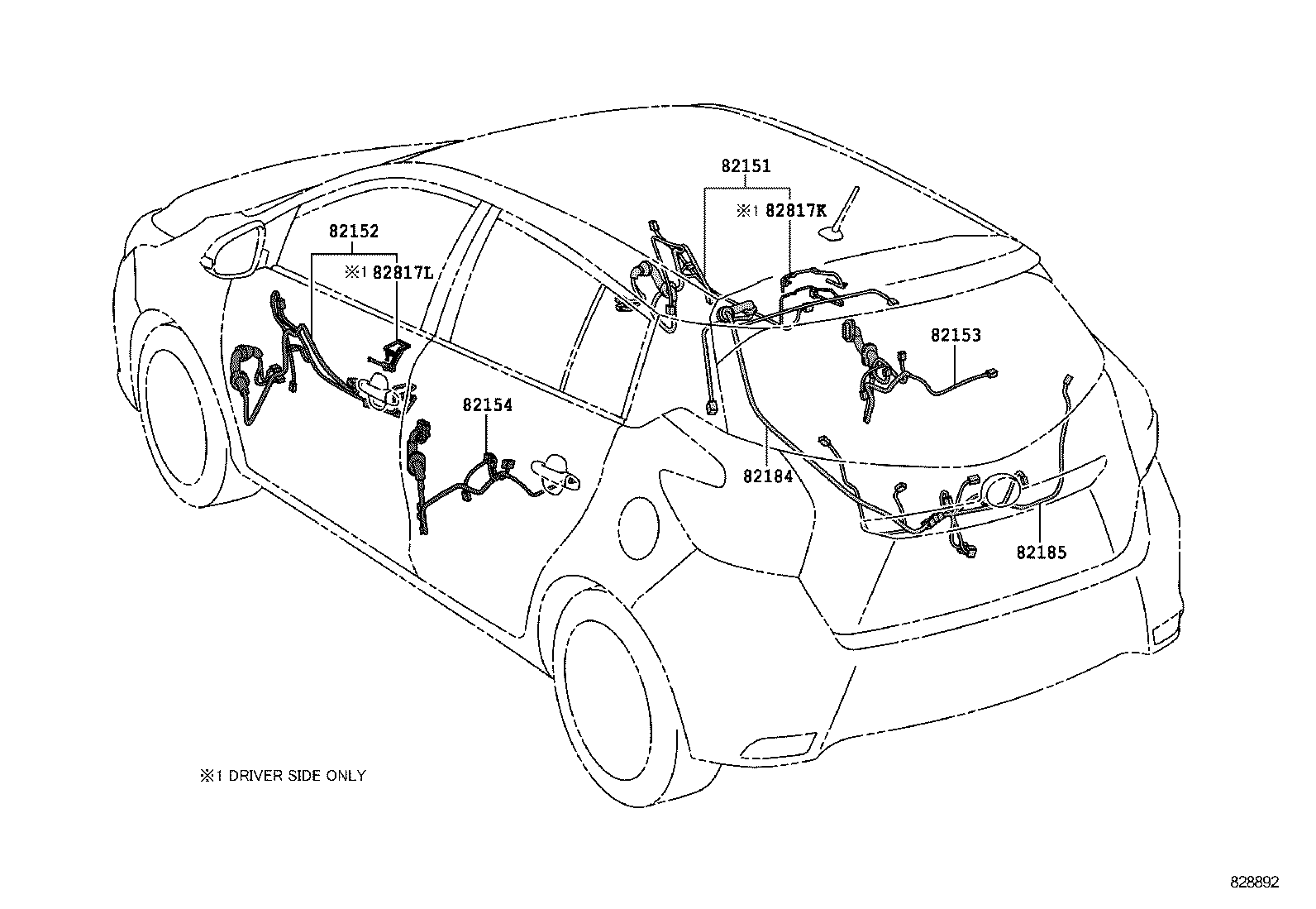  YARIS |  WIRING CLAMP