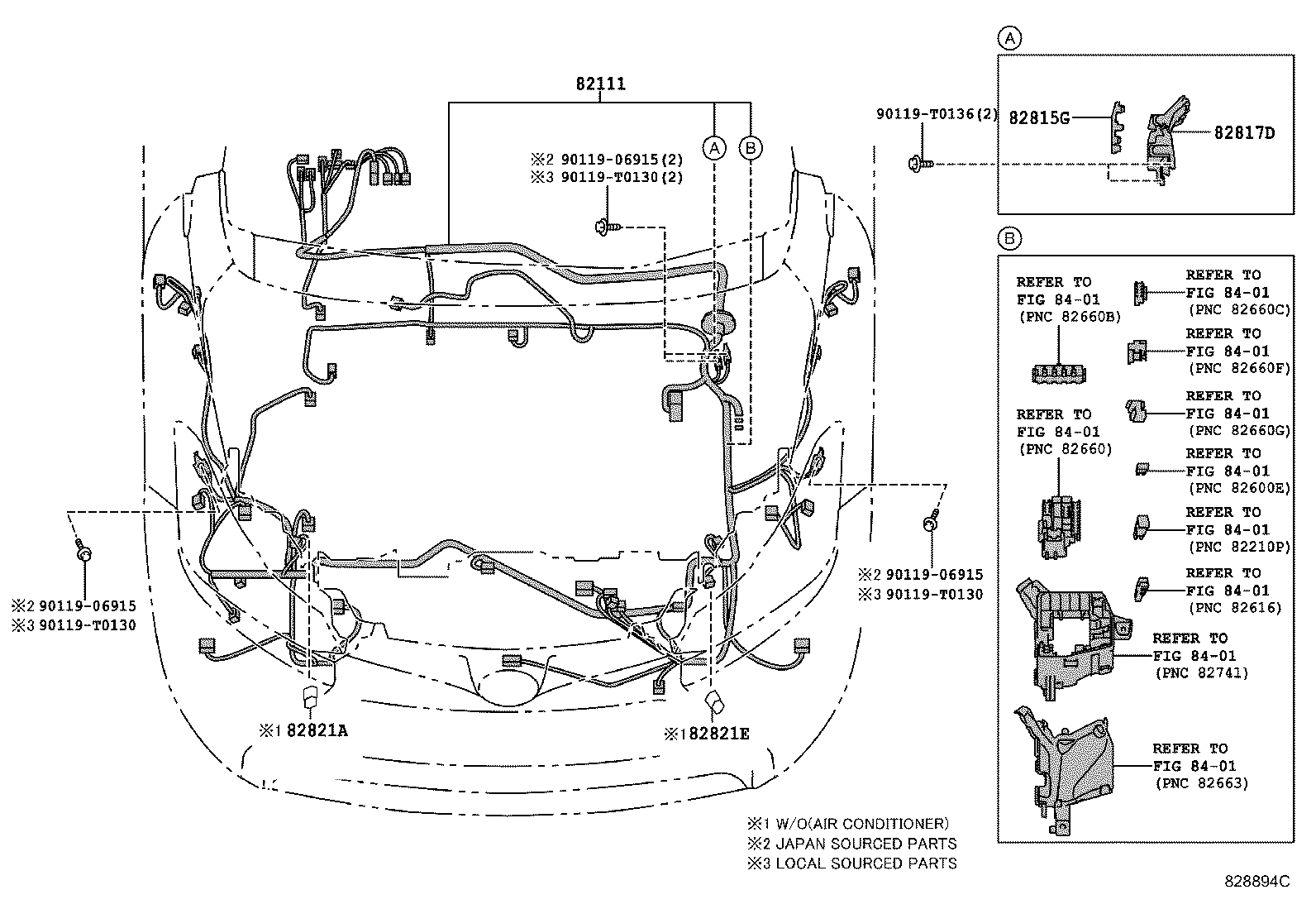  YARIS VIOS LIMO |  WIRING CLAMP