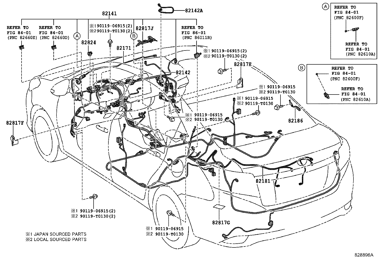  YARIS VIOS LIMO |  WIRING CLAMP