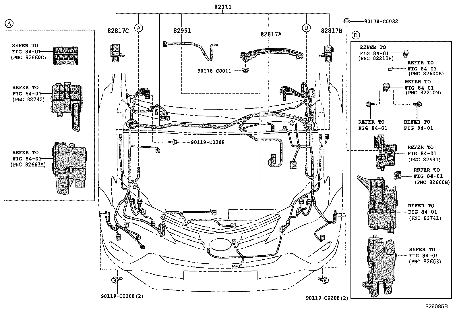  RAV4 CHINA |  WIRING CLAMP