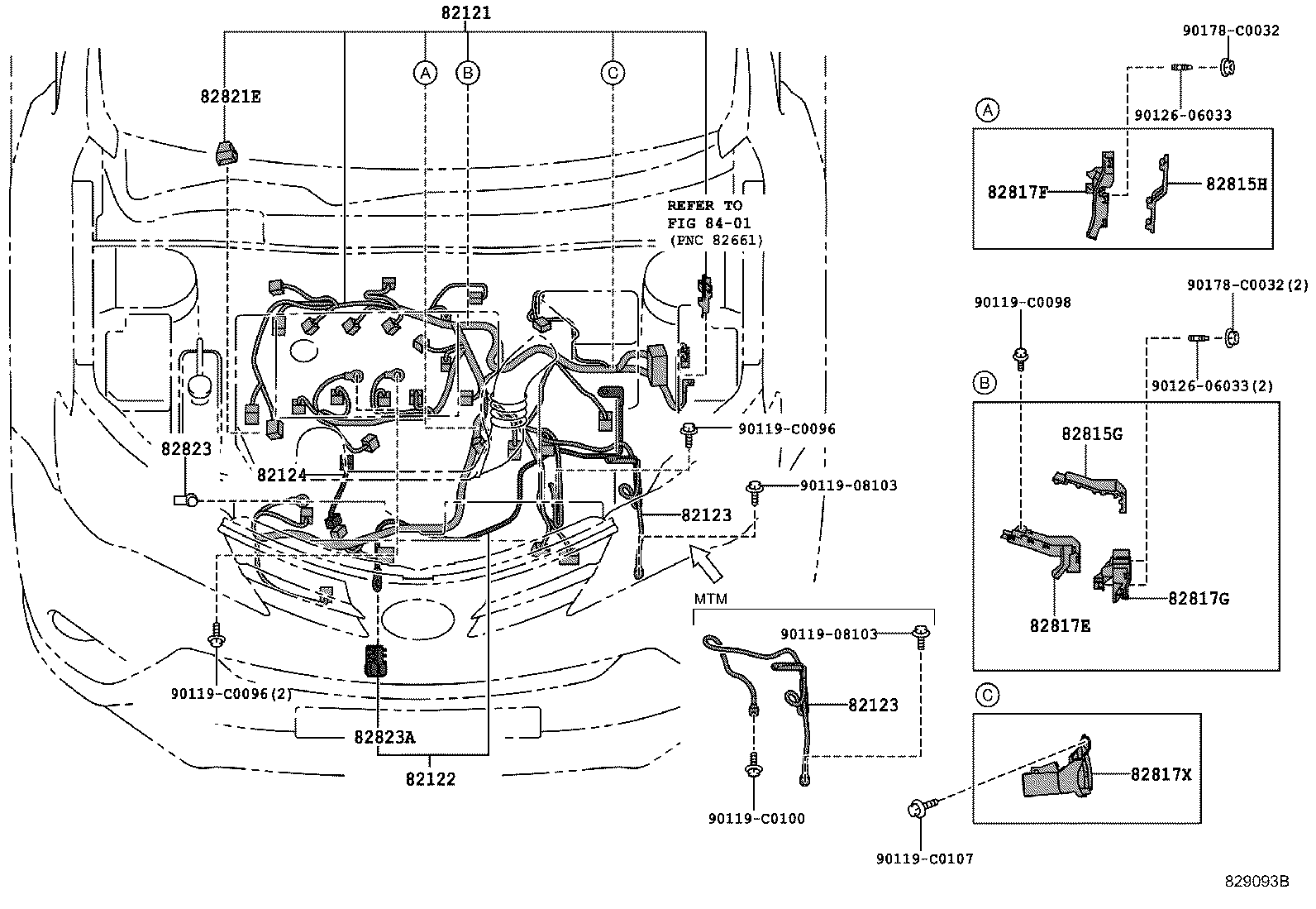  RAV4 CHINA |  WIRING CLAMP