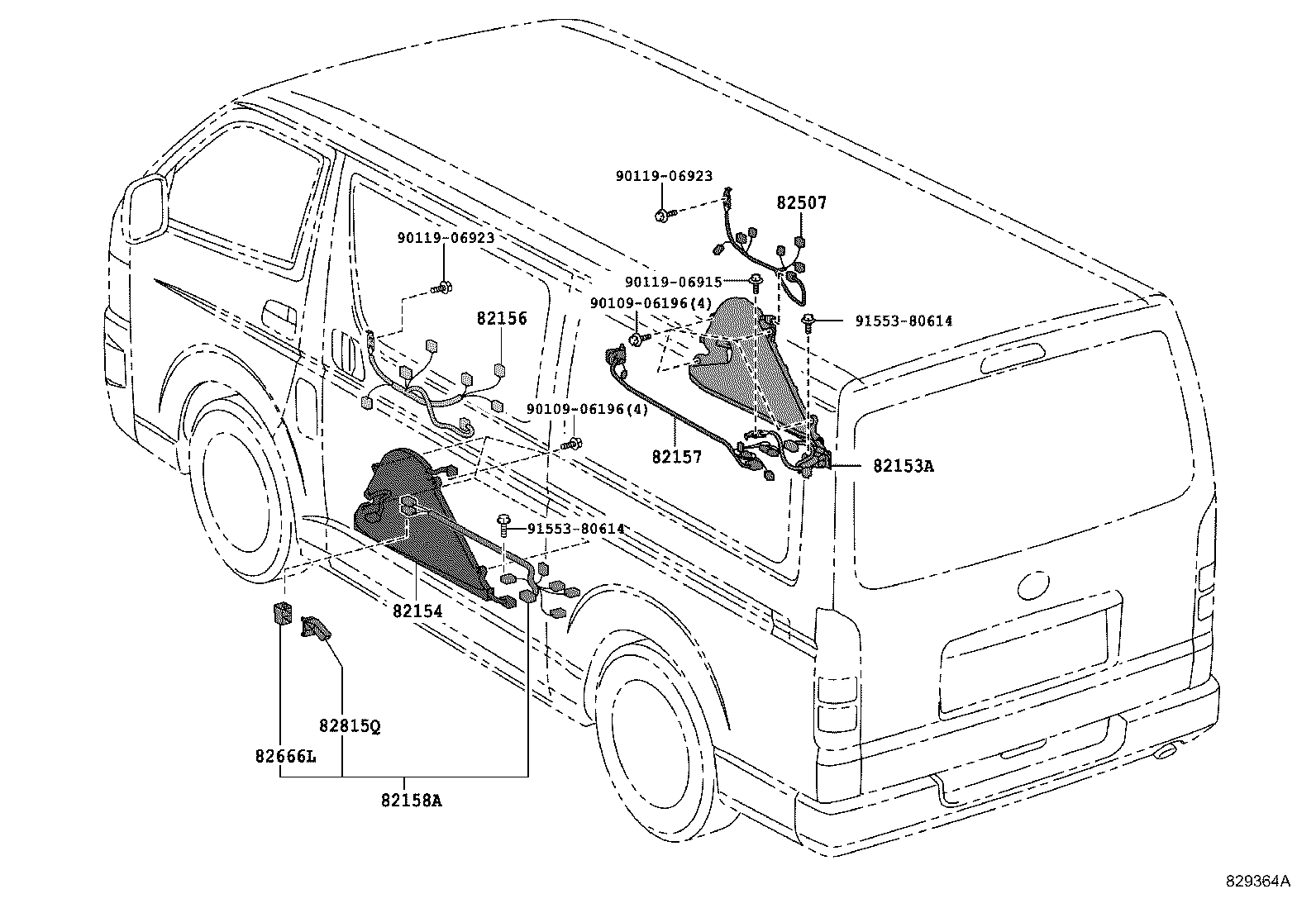  HIACE |  WIRING CLAMP