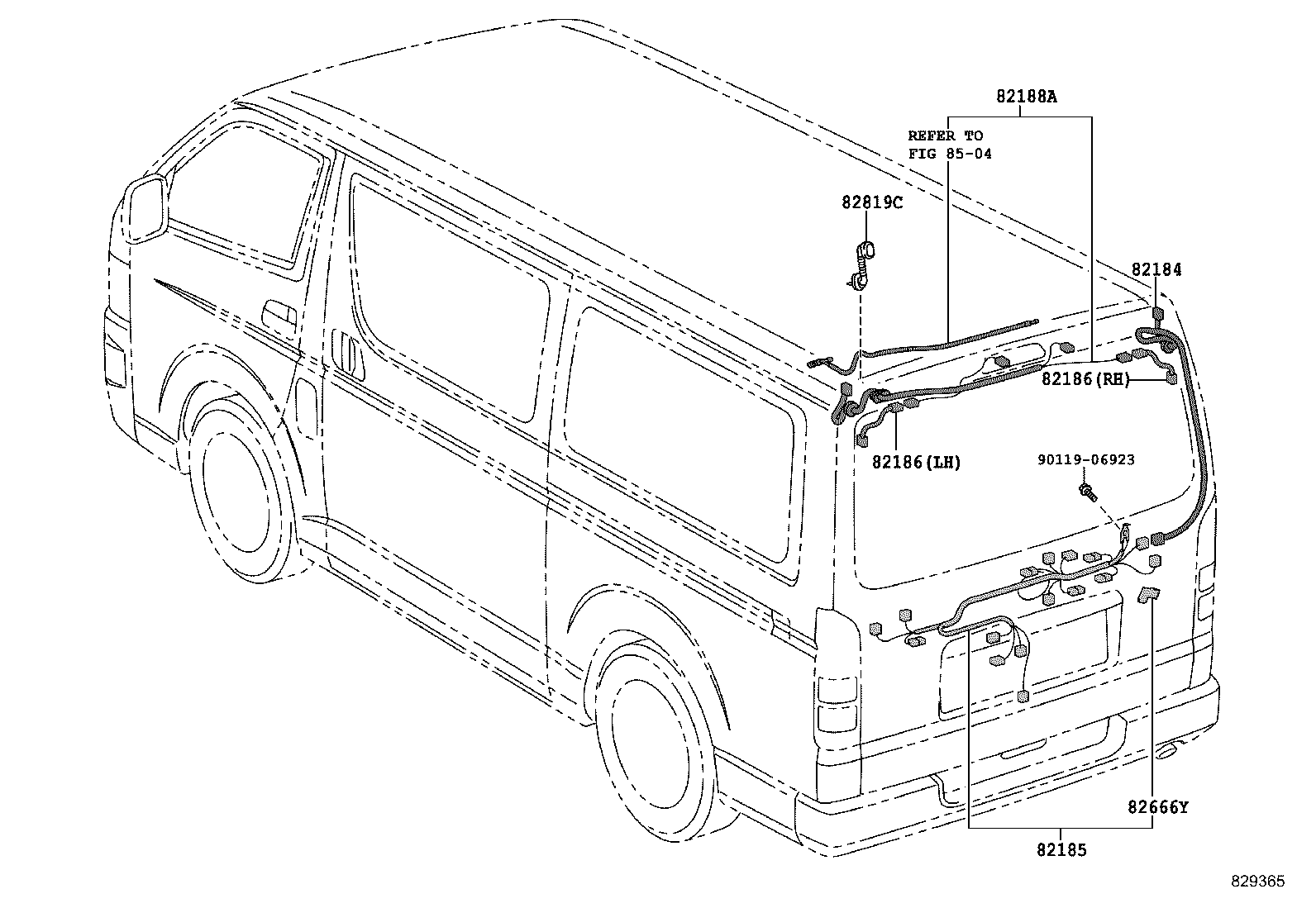  HIACE |  WIRING CLAMP