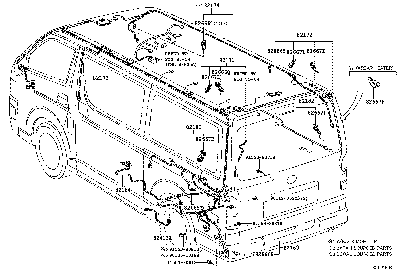  HIACE |  WIRING CLAMP