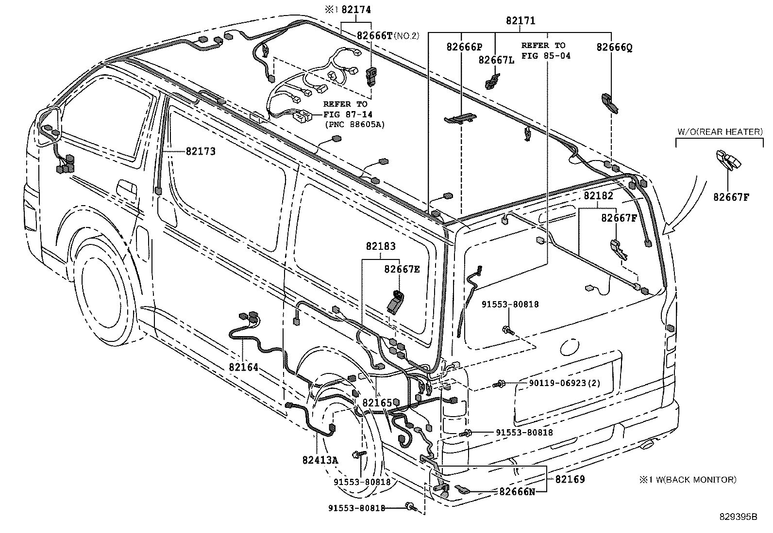  HIACE |  WIRING CLAMP