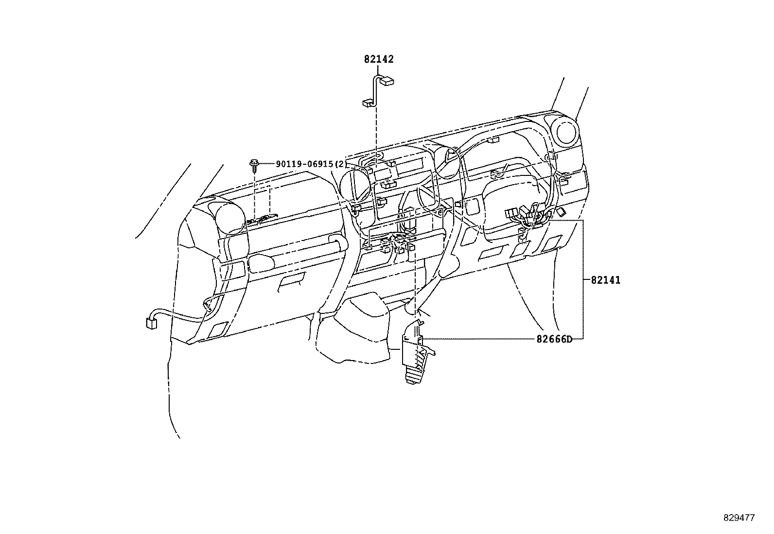  LAND CRUISER 70 |  WIRING CLAMP