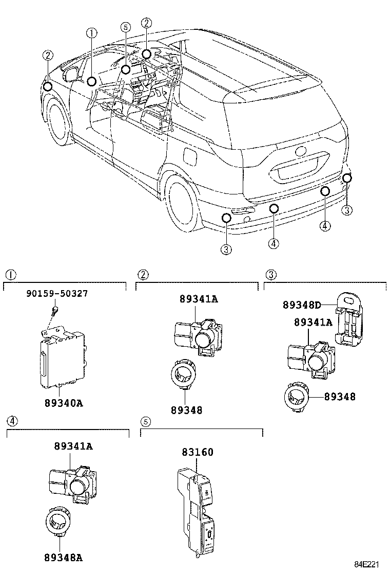  PREVIA |  CLEARANCE BACK SONAR