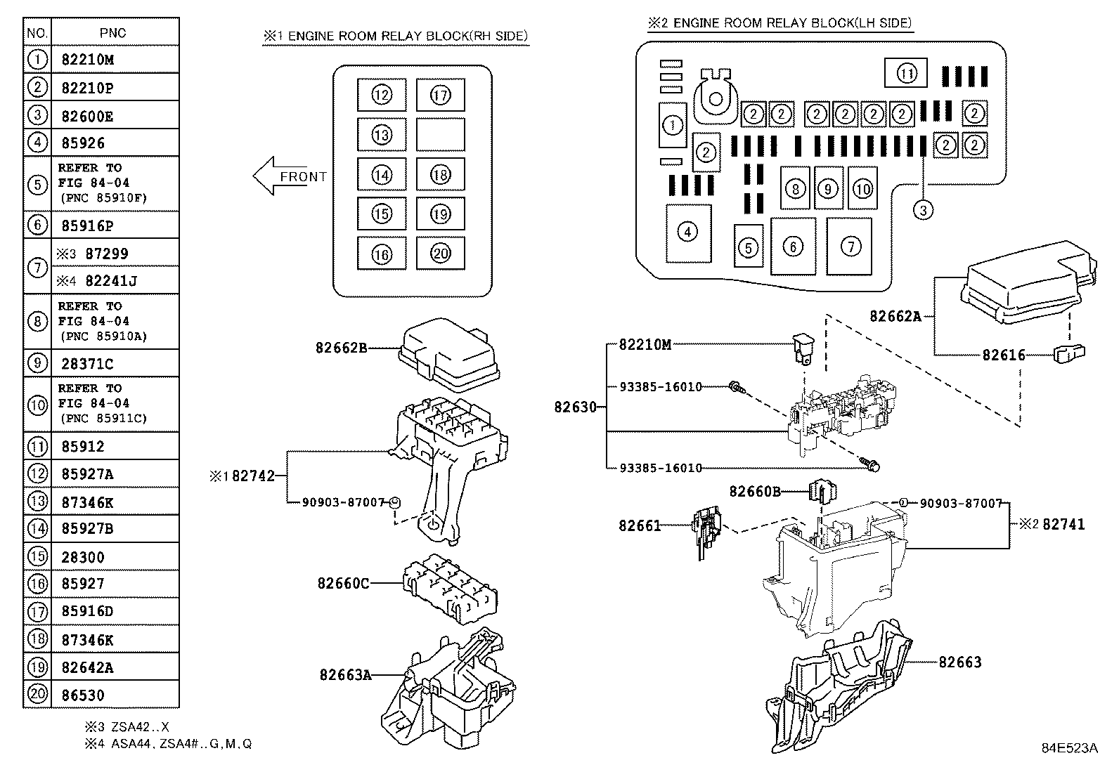  RAV4 CHINA |  SWITCH RELAY COMPUTER